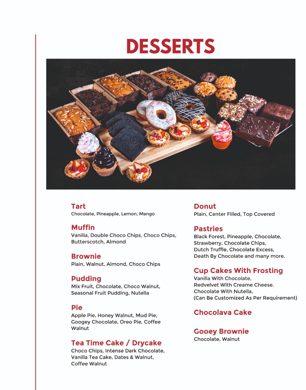 Desserts